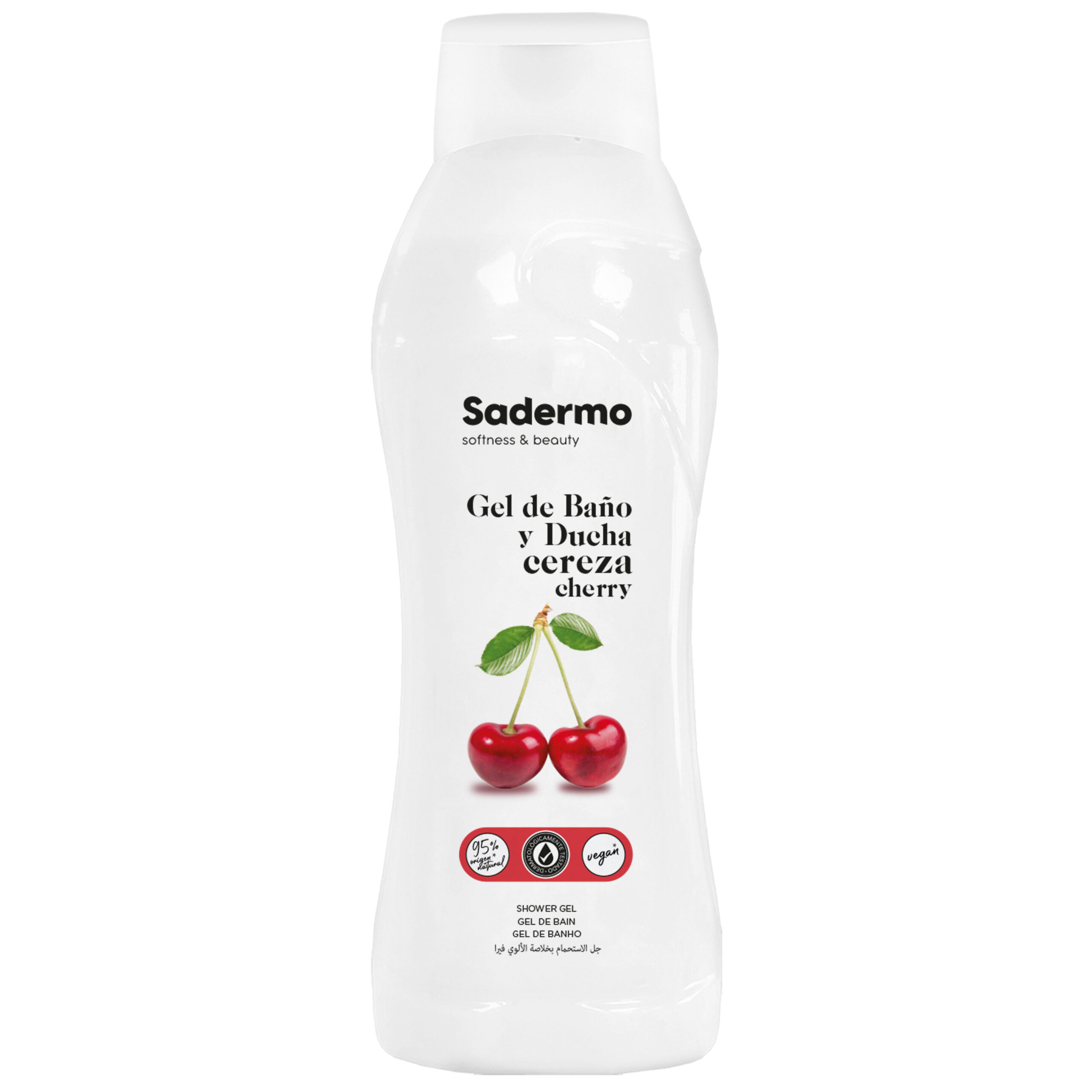 Gel Douche Cerise 1250ml SADERMO