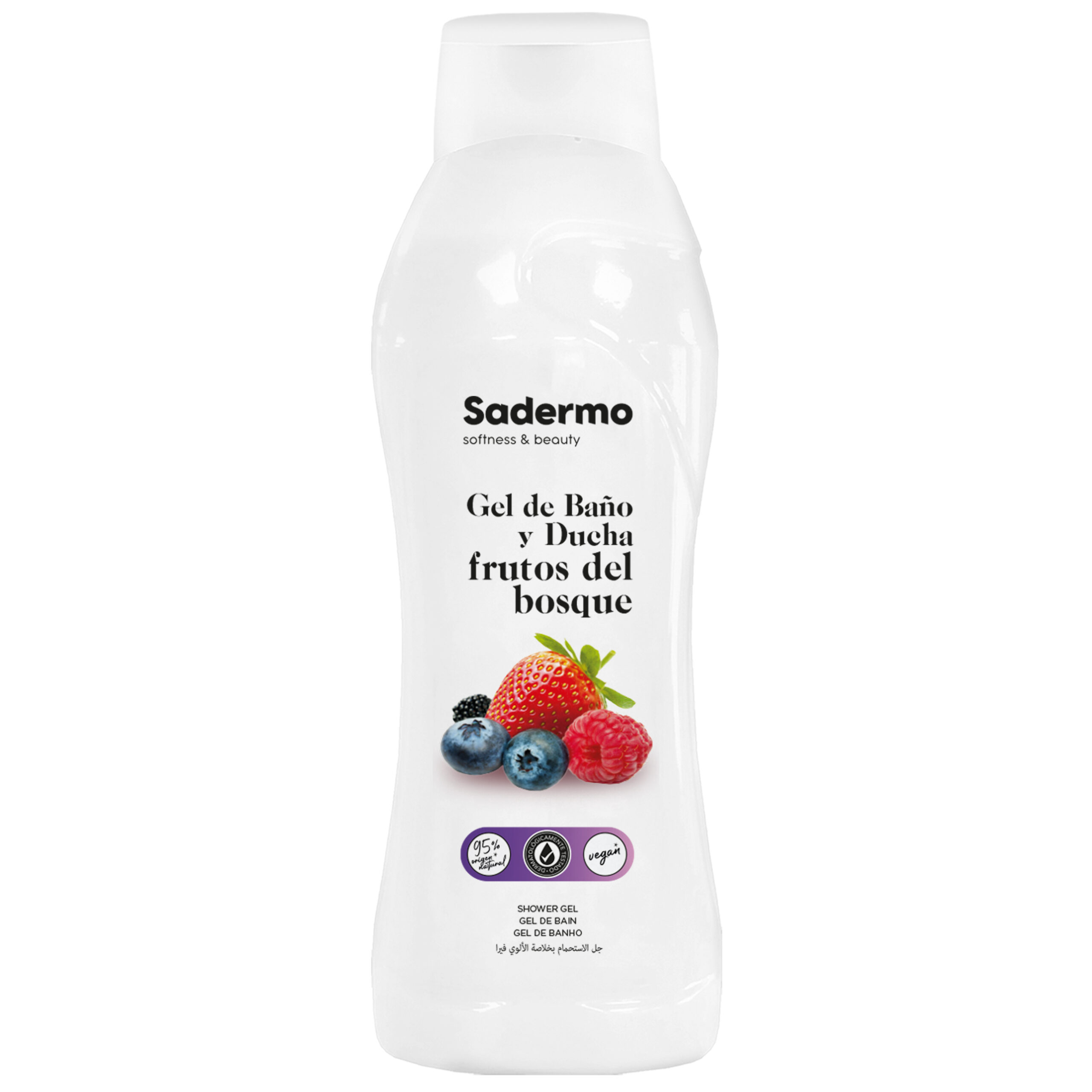 Gel Douche Fruits des Bois 1250ml SADERMO