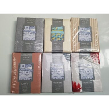 Housse de Couette King 2 Places CARRE COTON – Image 1